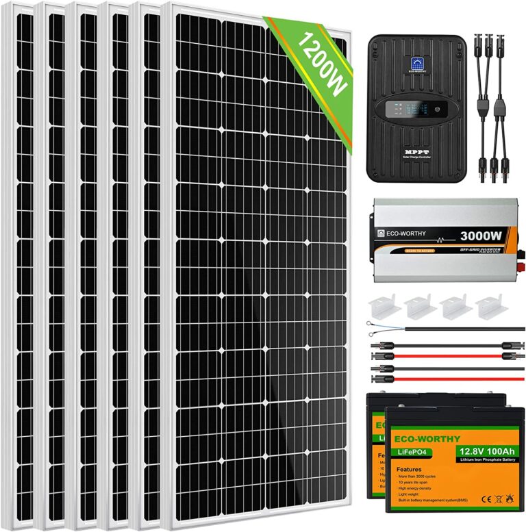 Eco-Worthy 1200W Solar kit