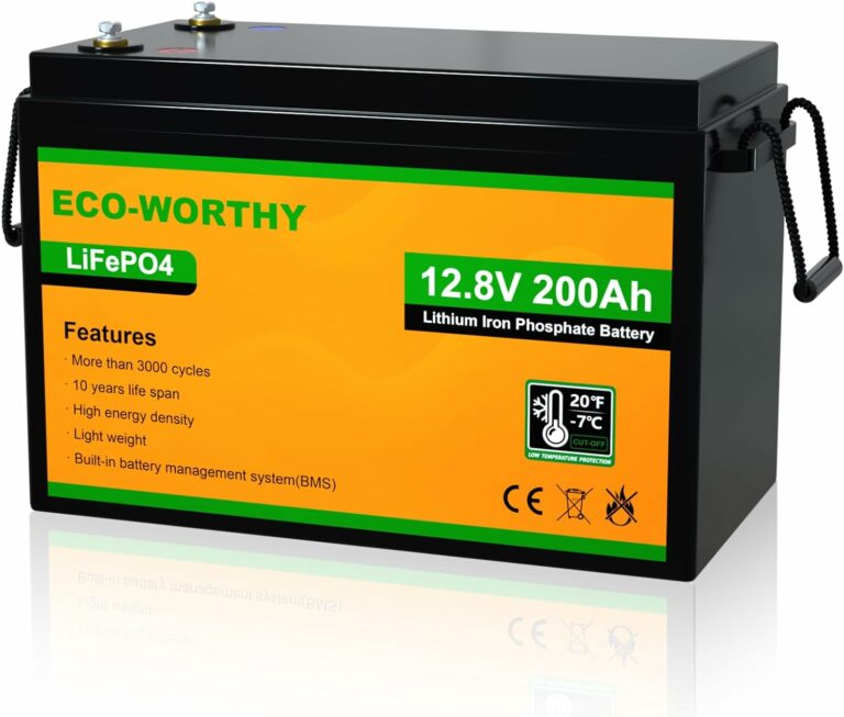 Eco-worthy 12V 200AH LifePO4 Battery